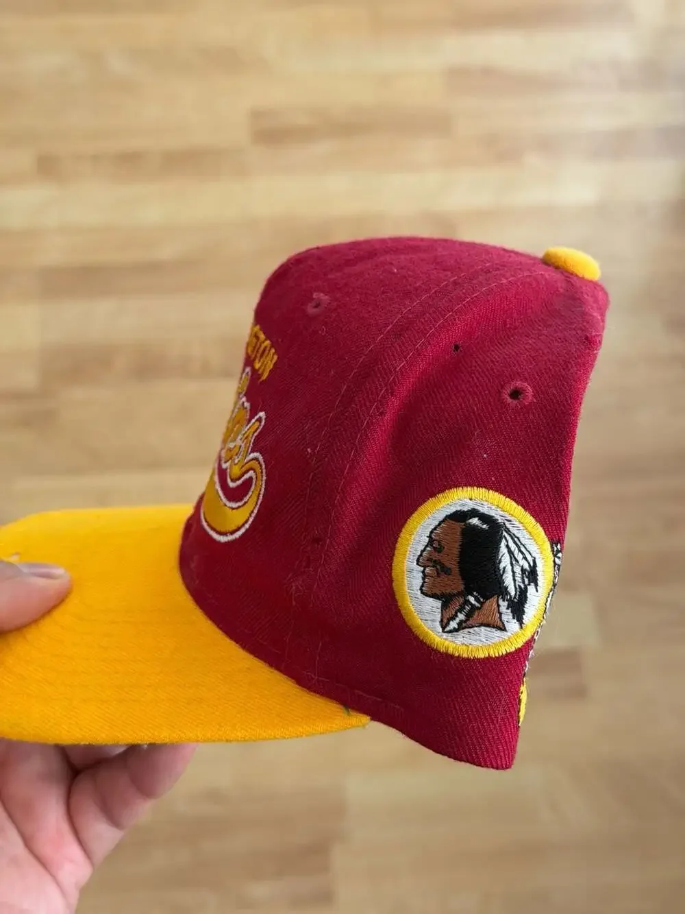 Vintage Washington Redskins Starter NFL Football 100% Wool Snapback Hat Cap